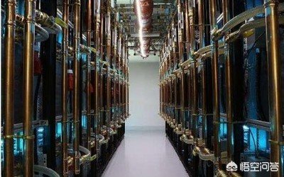 An expansive view of a modern mining farm, highlighting rows of hosted ASIC miners optimized for performance