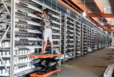 Advanced mining rig setup ready for hosting