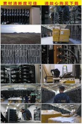 A state-of-the-art mining rig ready for deployment in a hosted environment
